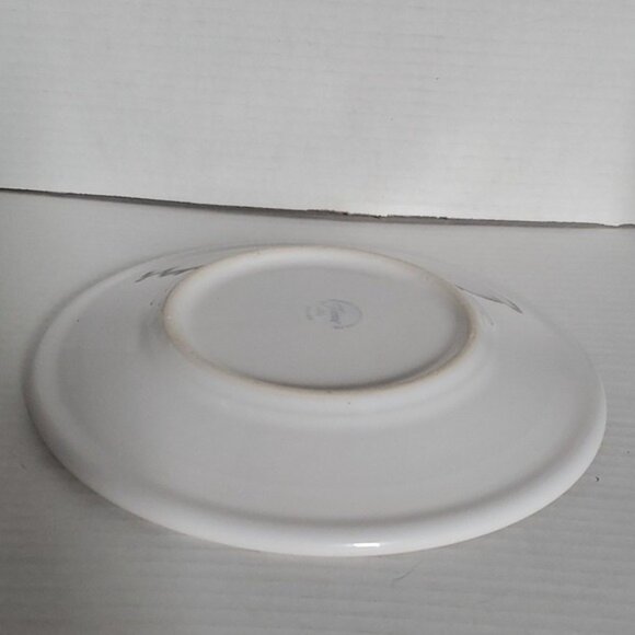 Fiestaware Fiesta Fall Leaves Acorn Ceramic Luncheon Plate 9" Classic Rim White - Picture 14 of 16